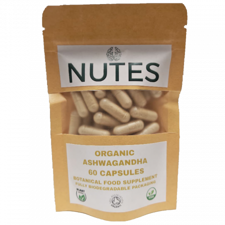 Nutes Organic Ashwagandha Capsules